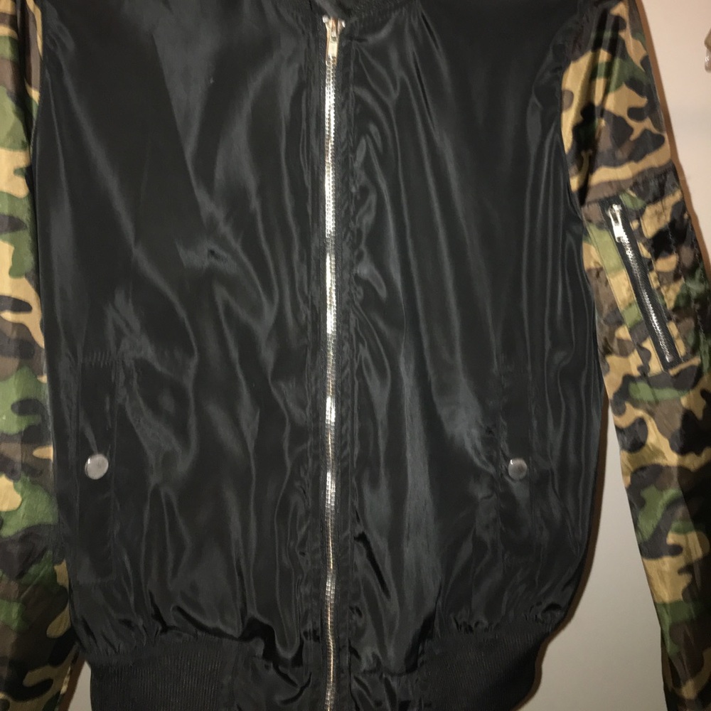 Camo Varsity jacket